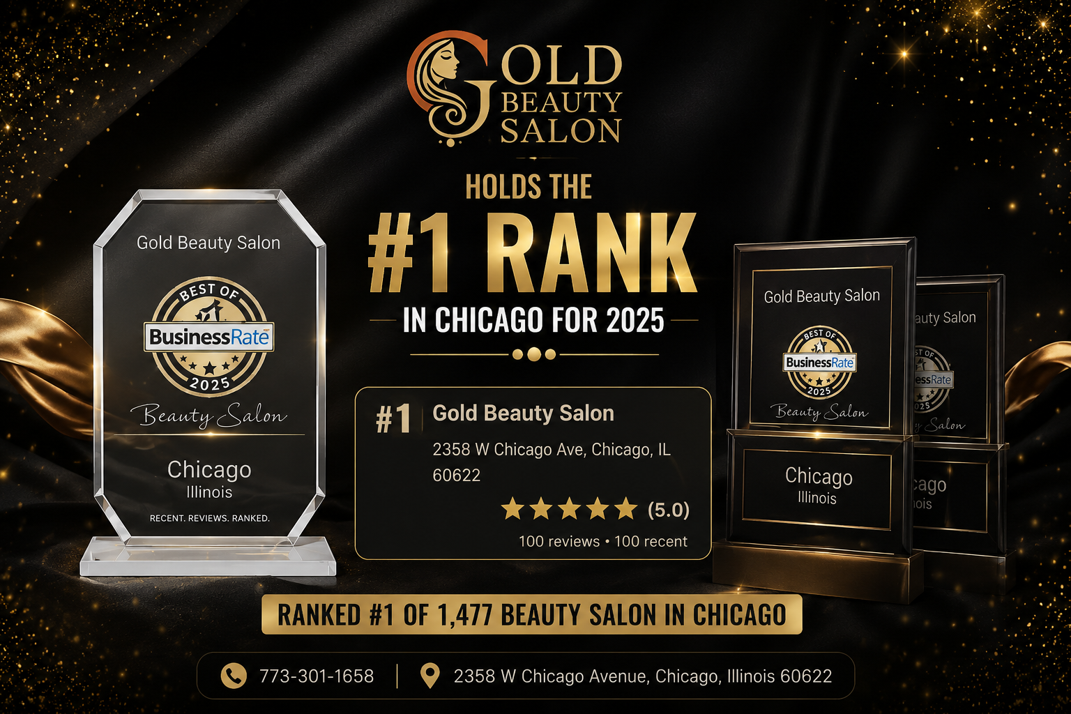Ranked #1 in Chicago 2025 — Best of BusinessRate